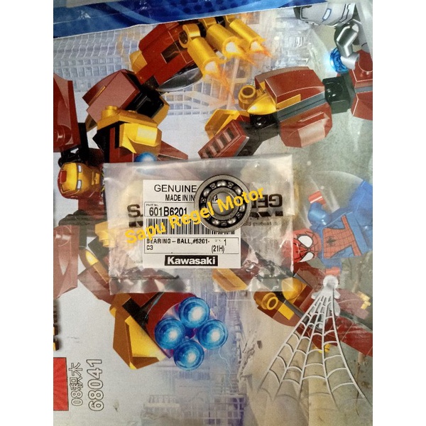 bearing dalam mesin crankcase klx d tracker 150 ukuran 6201 601B6201 original kawasaki