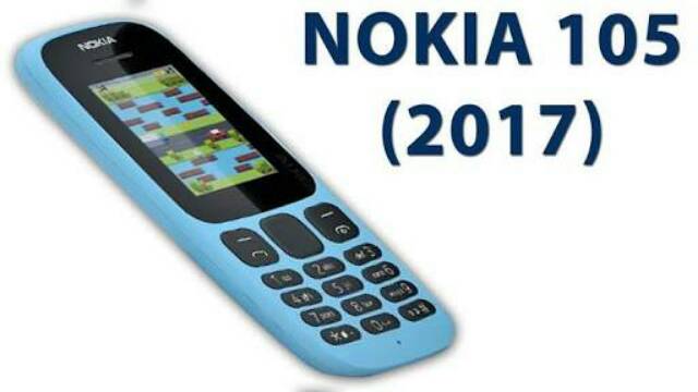 Microsoft Nokia 105 New 2017 Dual Sim
