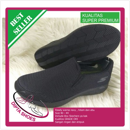 Sepatu Pria Skechers/Skecher/Sketchers/Sketcher GoFlex Completion