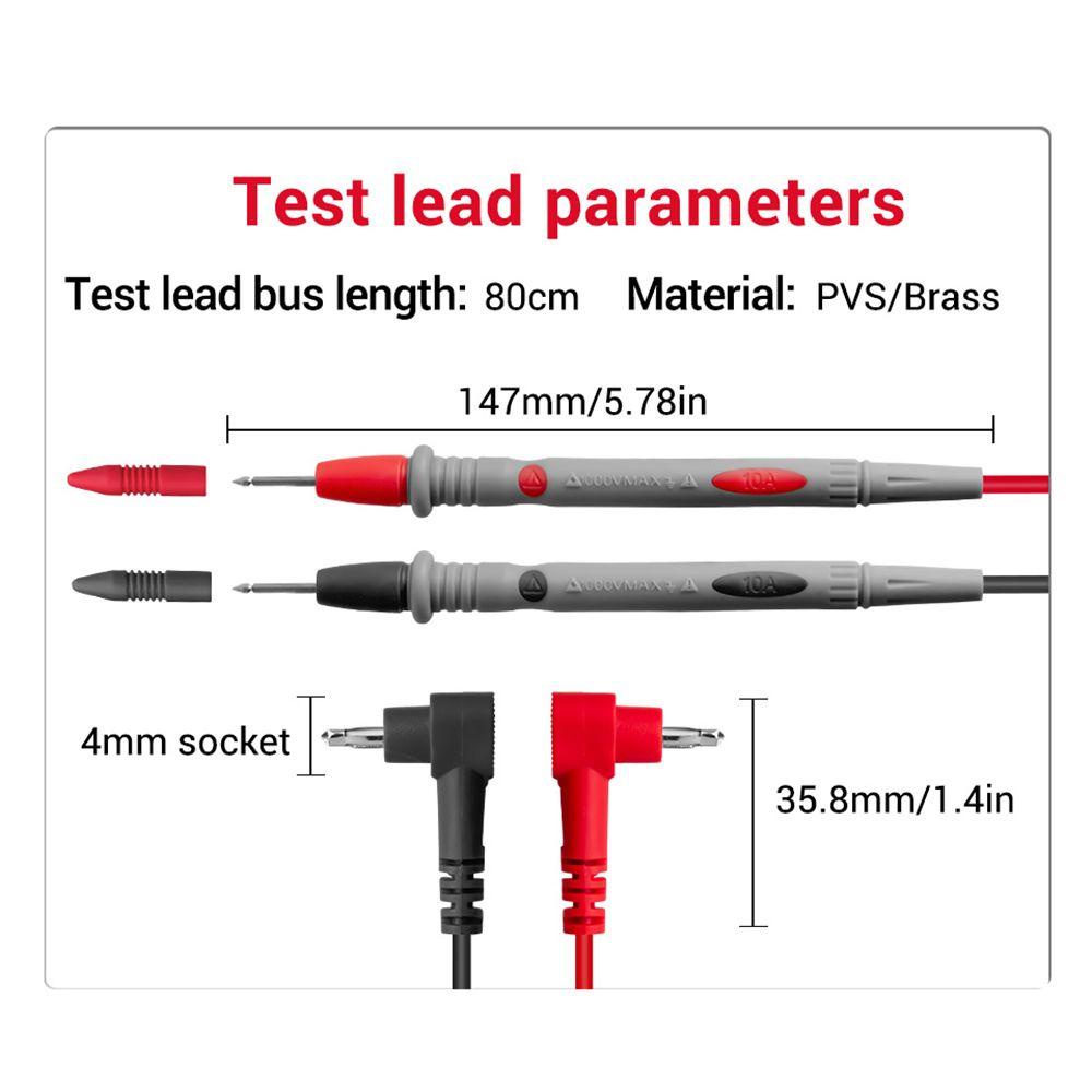 POPULAR Populer Digital Smart Multimeter Multifungsi Transistor Tester True RMS Dengan Pengukur Tegangan Temprature