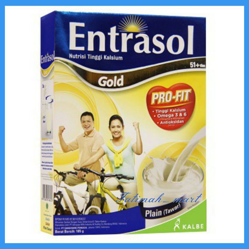 

ENTRASOL GOLD PROFIT COKLAT/VANILLA 185 gr