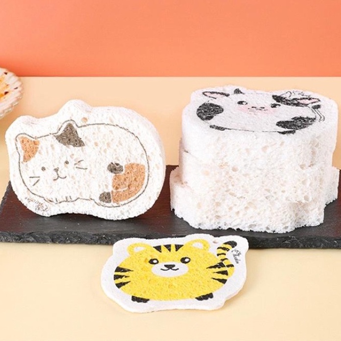 SPONS CUCI PIRING AJAIB / MAGIC SPONS / SPONGE AJAIB / SPONS CUCI PIRING LUCU MOTIF / MAGIC SPONS CUCI PIRING MOTIF LUCU / SPONGE SPON CUCI PIRING GELAS PANCI SERBAGUNA
