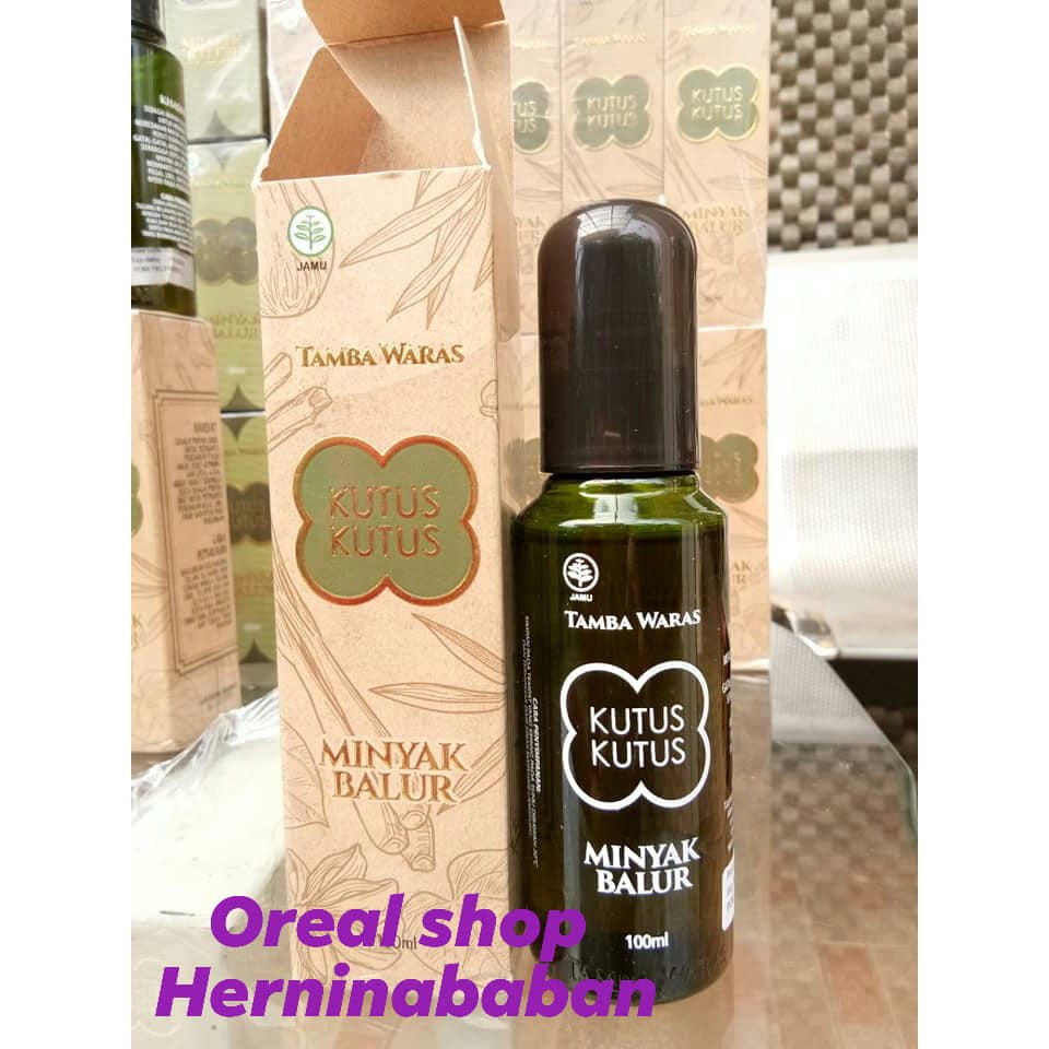 Cod Kutus Kutus Ready Kemasan Lama Dan Kemasan Baru Minyak Kutus Kutus Asli Bio Tanamu Oil Shopee Indonesia