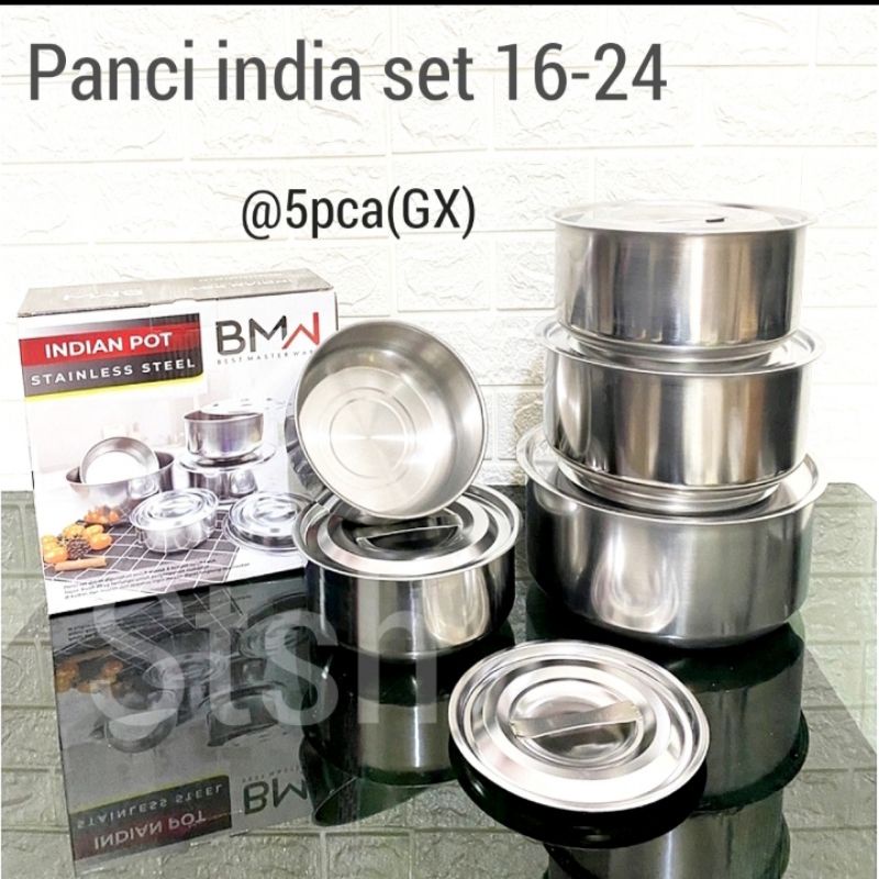 PANCI SET INDIA 5 SUSUN