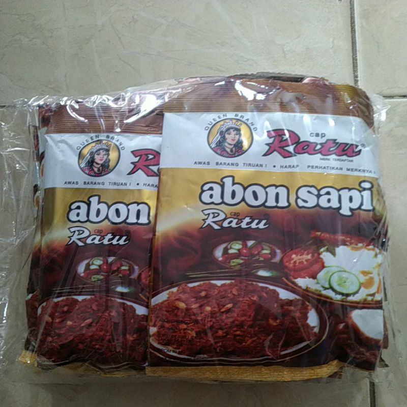

abon ratu original 90gr (10 bungkus)