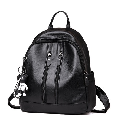 Satu7an T33 Tas Ransel Wanita Fashion New Stylish Tas Punggung Kantor Kerja Sekolah Kuliah Outdoor Trendy Import Backpack Kulit Sintetis