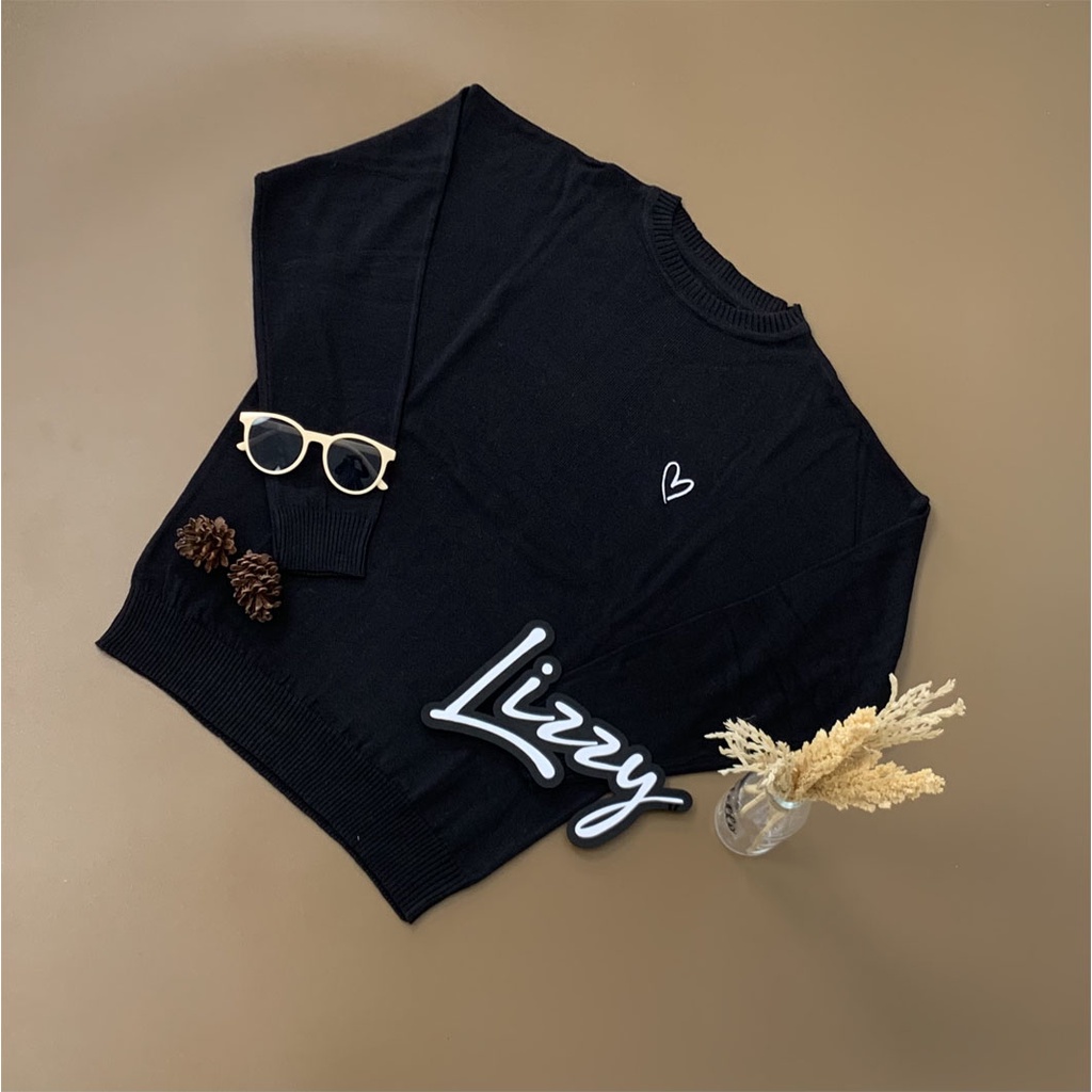 Lizzy - SWEATER OVERSIZE LOVE PREMIUM