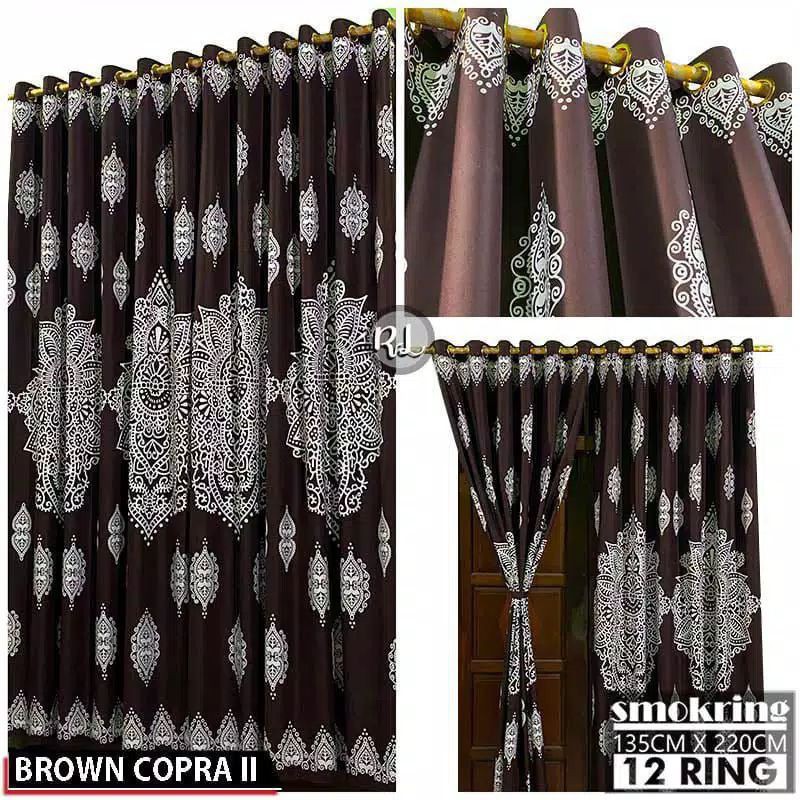 Gorden Smokring 12 Ring /Smokring Motif Sultan/Smokring Lebar (Free Tali)