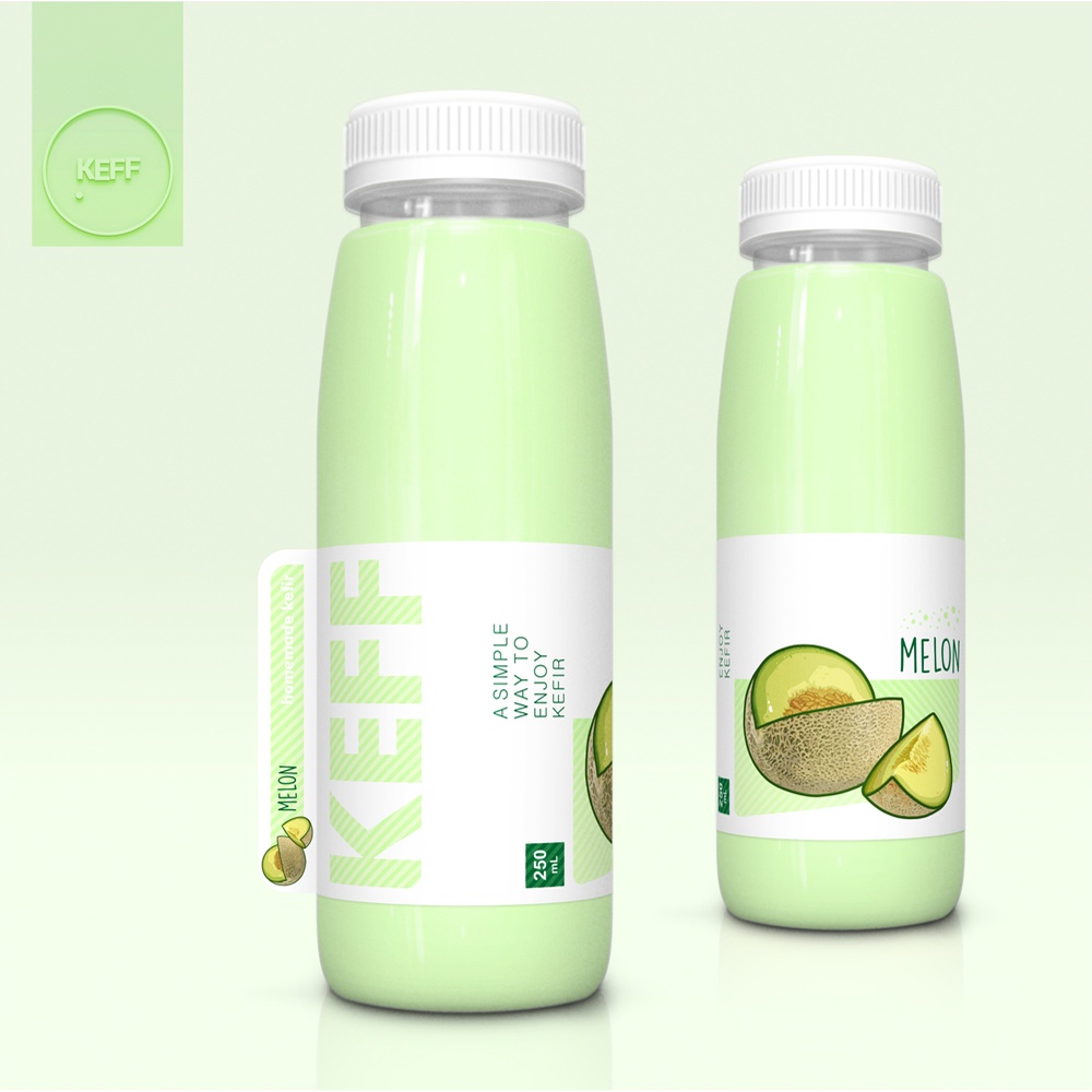 

KEFF Kefir Susu Sapi : Rasa Melon [Melon] - Minuman Fermentasi