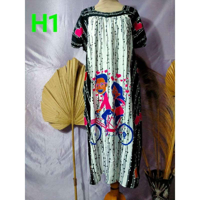 DASTER BATIK ORI HENGKY SIKAK  LD 120 CM-H1