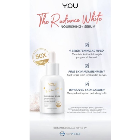 YOU RADIANCE WHITE SERUM