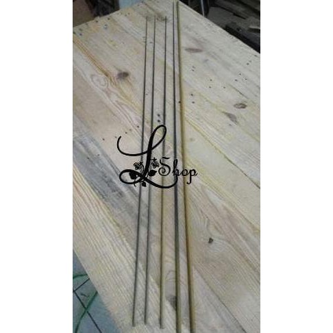 Joran Pancing - Blank Rod Fiber Sutet 7 mm 210 cm sudah dibubut/diraut Kode 1269