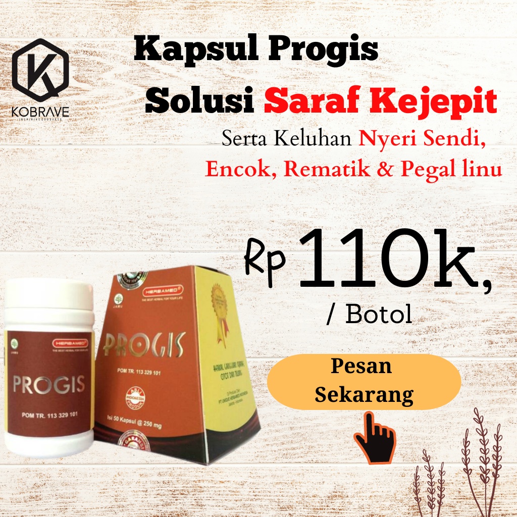 Herbamed Progis OriginalObat Saraf Kejepit Herbal Asam Urat Nyeri Sendi Pegal Linu