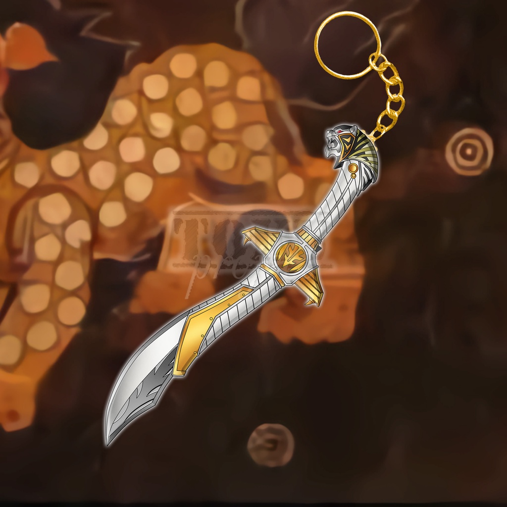 Gantungan Kunci Byakkoshinken KibaRanger