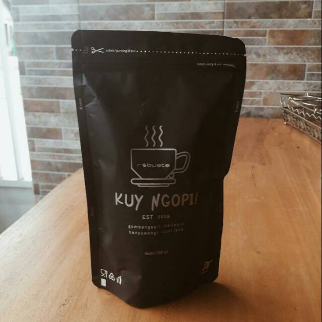 

Kopi bubuk robusta asli Banyuwangi tanpa campuran 250gr