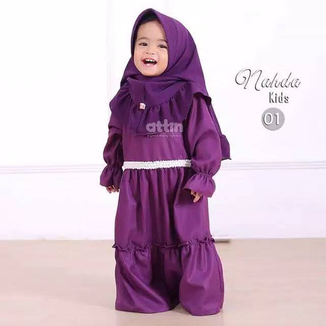 Gamis Anak Nahda kids set by Attin
