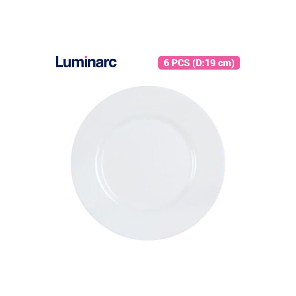 Luminarc Piring Kue Everyday - 6 pcs