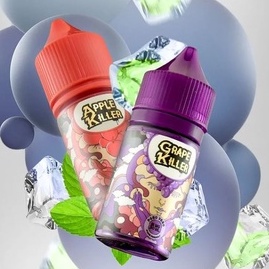 Liquid Salt GRAPE KILLER ice Mint 15mg Cukai AUTHENTIC 100%