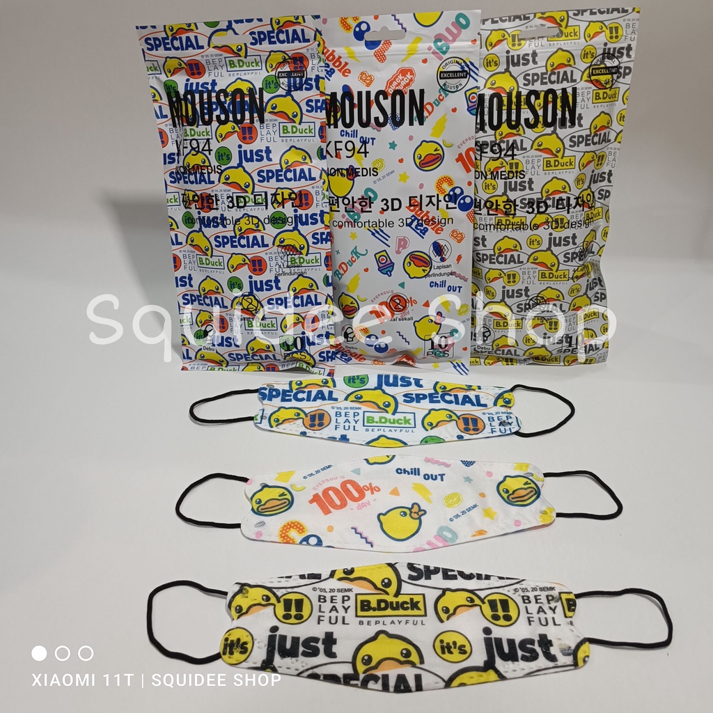 MOUSON KF94 Masker untuk dewasa / Masker 4 Ply isi 10pcs