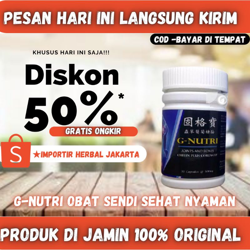 Obat Sendi - G NUTRI Glukosamine Nutrisi Sendi