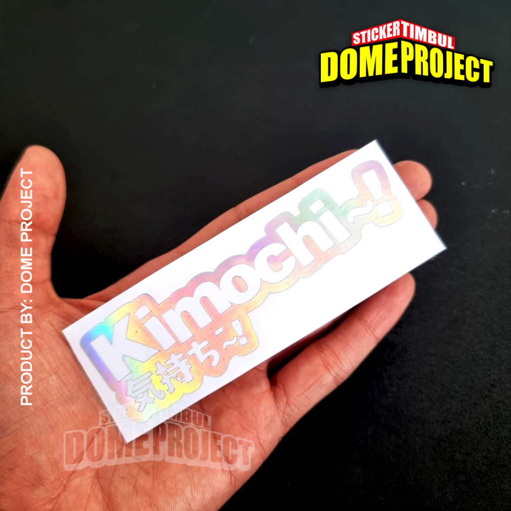 STIKER JEPANG KIMOCHI 4 WARNA PILIHAN