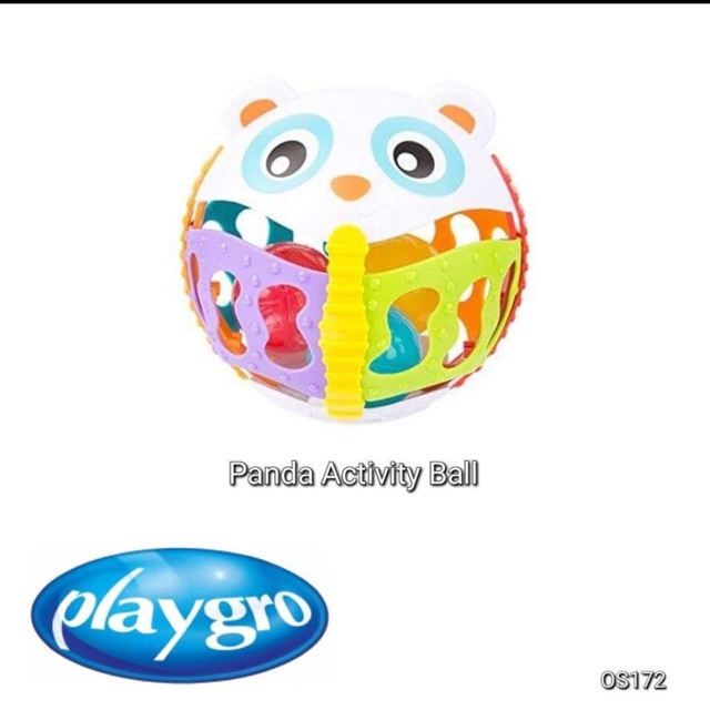 PLAYGRO Panda Activity Ball 6m+