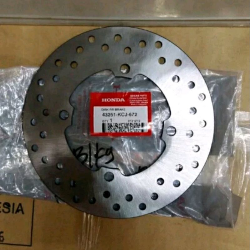 piringan disk rem cakram belakang tiger revo cb150 original honda genuine parts 43251kcj672