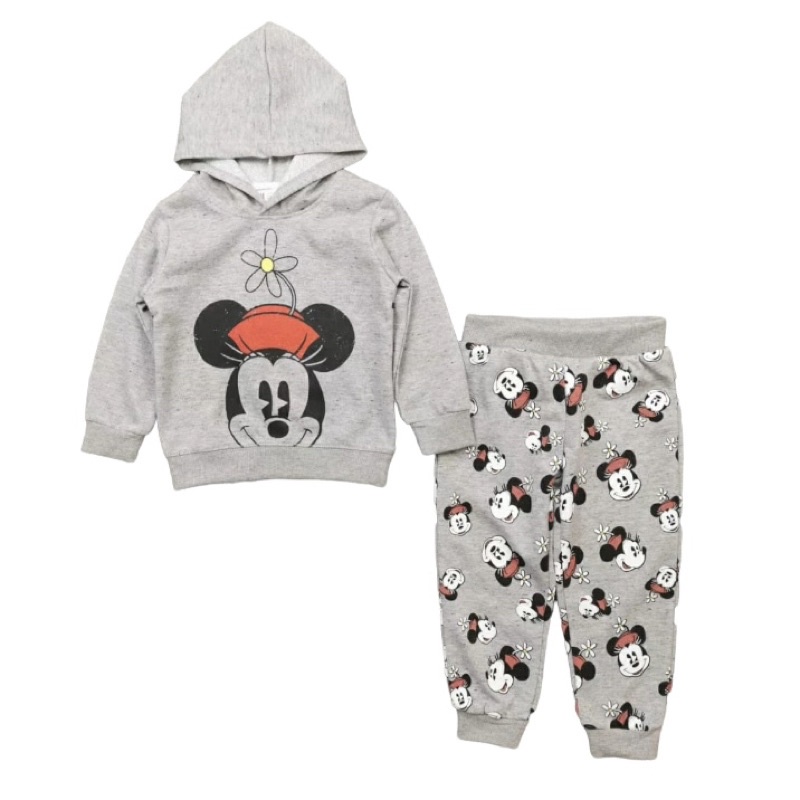 HM 2in1 Set Hoodie Sweater Jogger Anak Minnie Mouse
