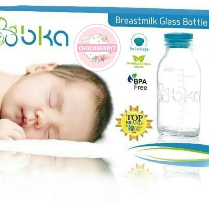 Botol Kaca ASI BKA isi 8 pcs BKA Breastmilk Glass BKA Botol Kaca ASI