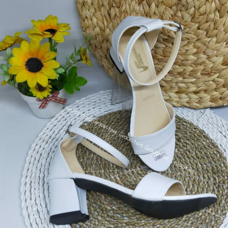 Sandal Hak Tahu 5cm dan 7cm Casual Ringan Murah Remaja Kekinian Pd274