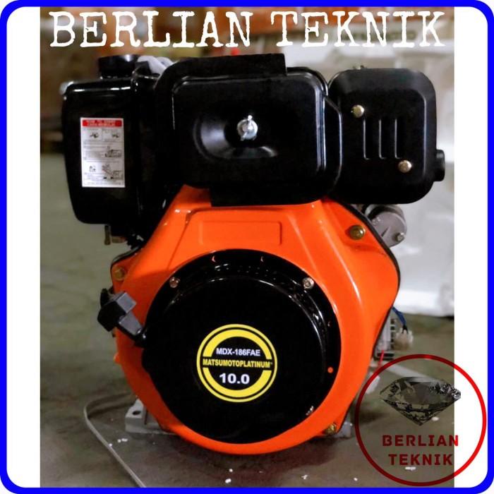 Mesin Penggerak Solar Engine Diesel Matsumoto 10 Hp Starter