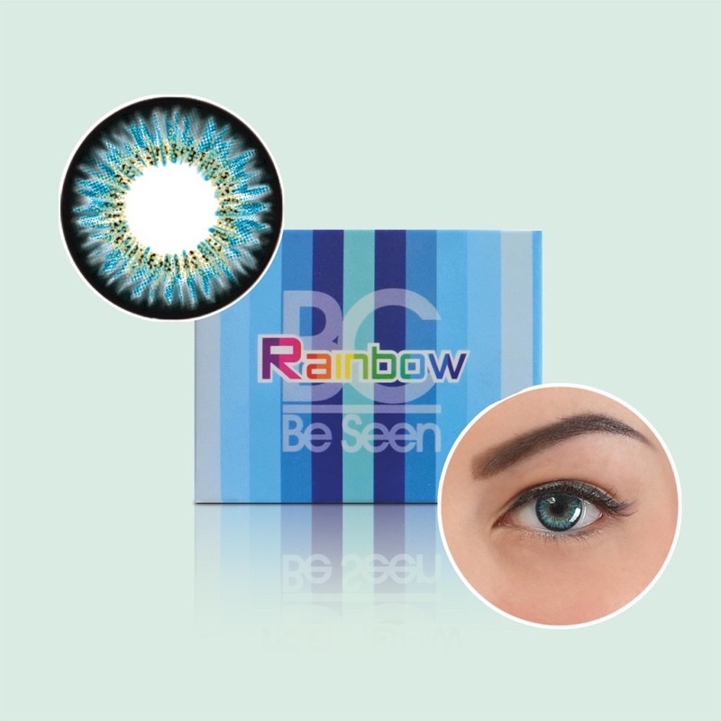 Softlens RAINBOW SAPPHIRE 14,5 MM Minus By Omega / Soflen Rainbow Sapphire / Rainbow Sapphire By Omega