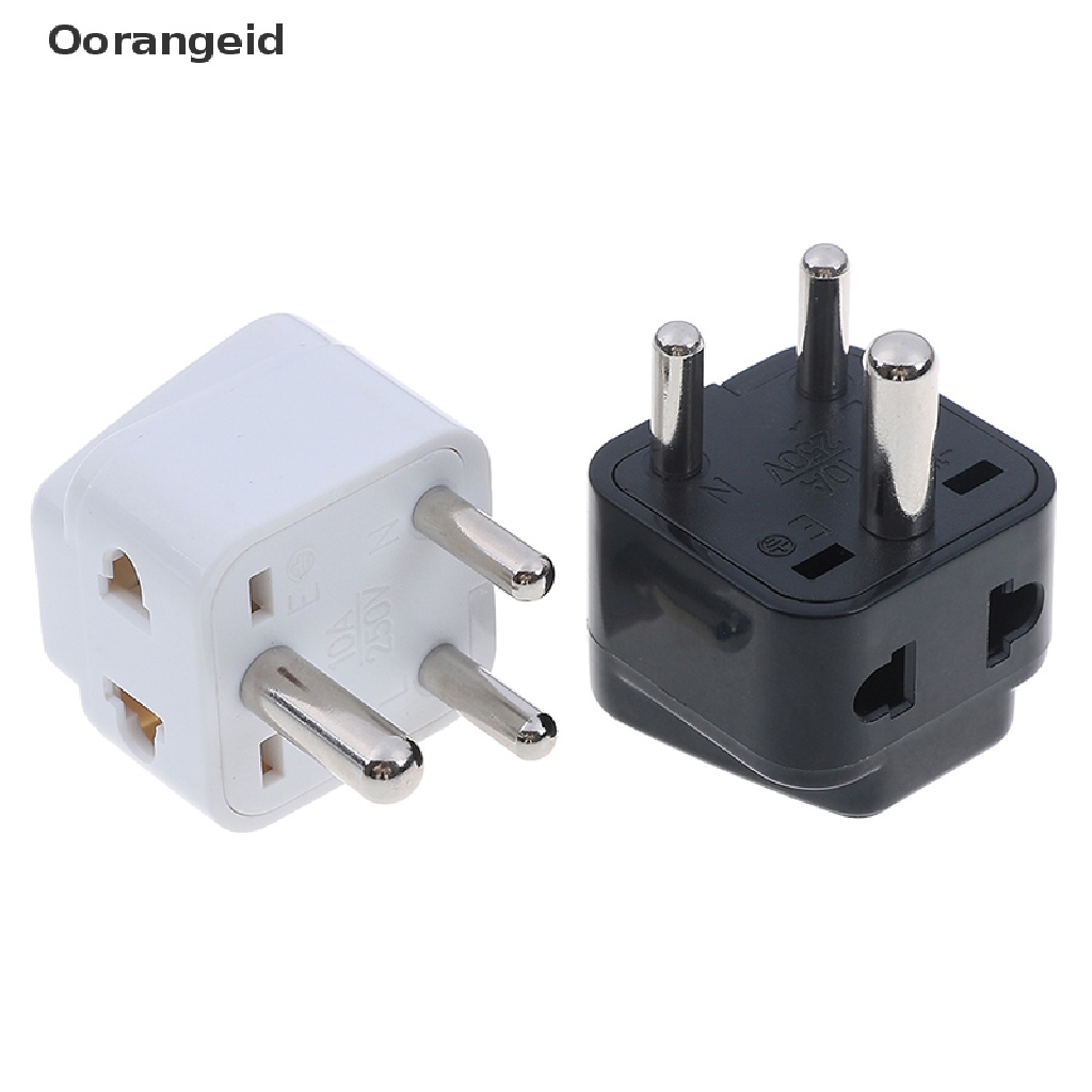 Adapter Konverter power plug US AU UK Ke India / Sri Lanka / Nepal Universal Untuk travel