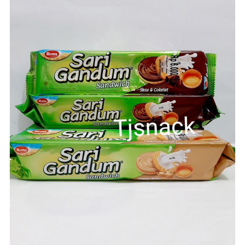 

Roma Sari Gandum Sandwich 108g