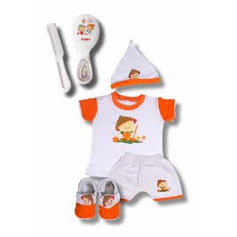 Kiddy 11160 Baju babyset + sisir