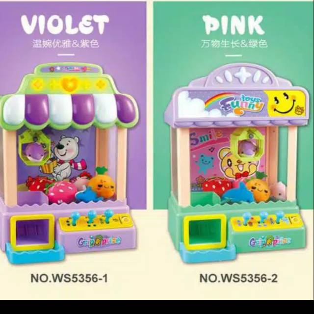 TOY CLAW MACHINE MESIN MAINAN PANCING BONEKA