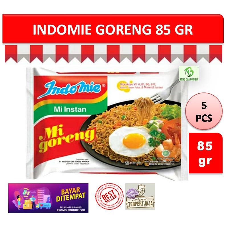 

INDOMIE GORENG (5 PCS) MURAH