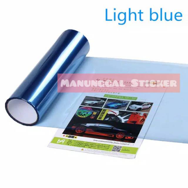 Mikhaeladsport Sticker Lampu Motor/Mobil Sticker Skotlet Headlamp Sticker Skotlet Hybrid Mobil
