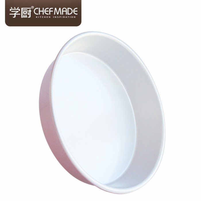 chefmade Pink 9inch deep round pizza pan wk9798 / loyang kue bulat