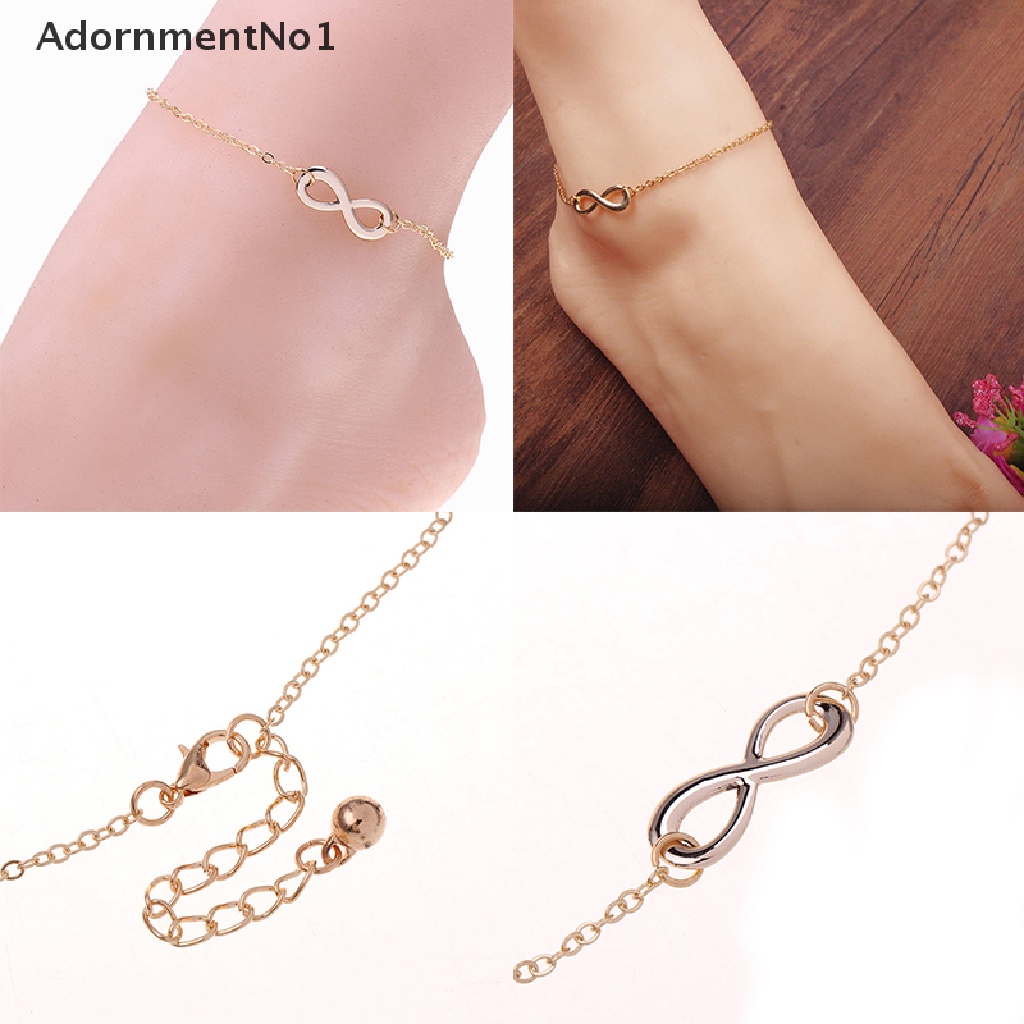 (AdornmentNo1) Gelang Kaki Rantai Emas Sexy Untuk Wanita