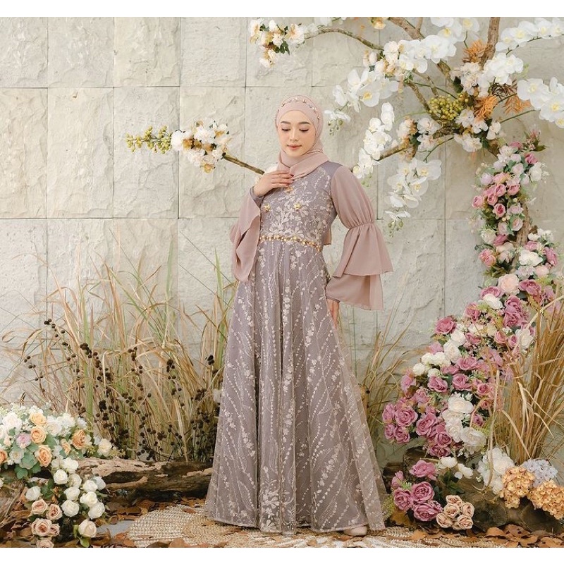 Larisa dress - gamis open PO