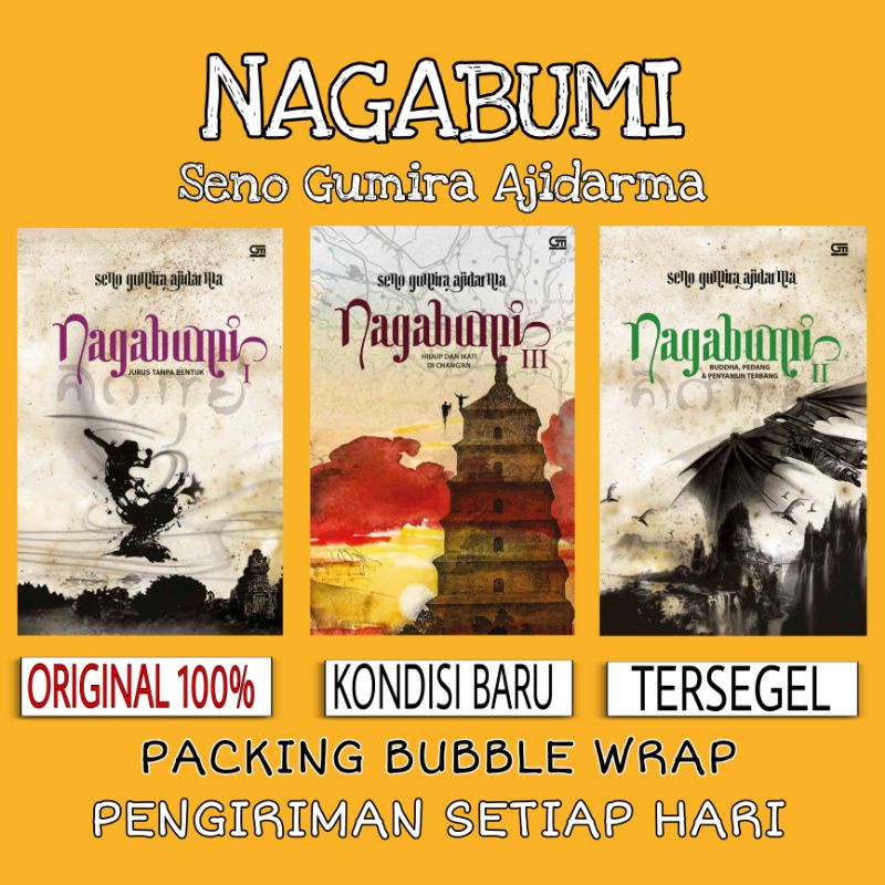 Buku Nagabumi Series 1 2 3