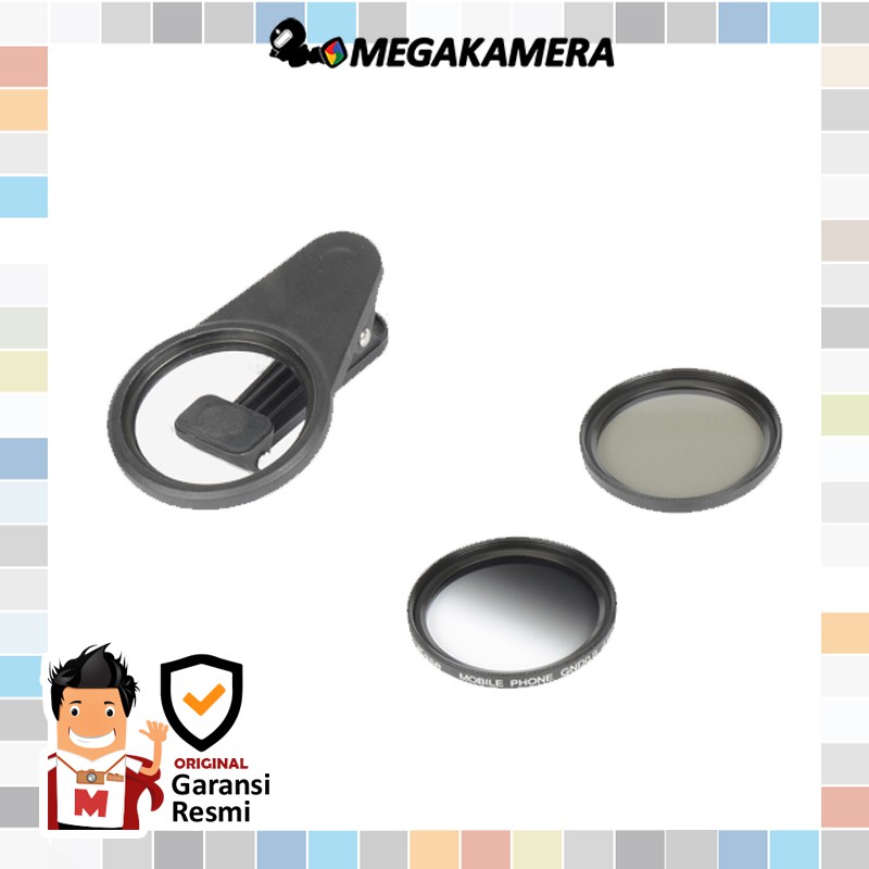 Kase Magnetic Filter CPL - GND 0.9 With Holder Strong Clip For Smartphone