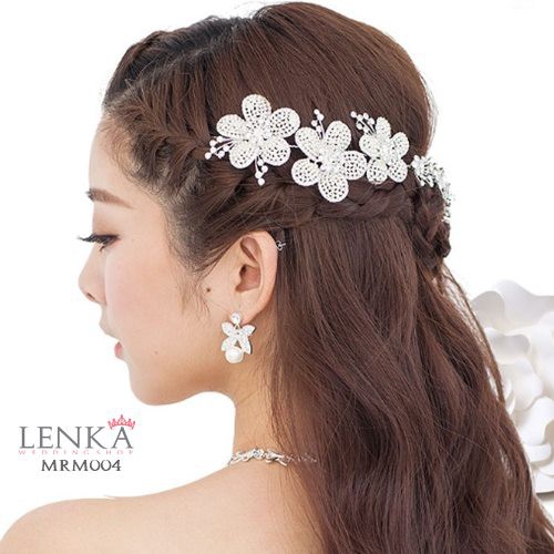 [SIAP KIRIM] TIARA BRIDAL WEDDING AKSESORIS PENGANTIN WANITA MODERN MRM004