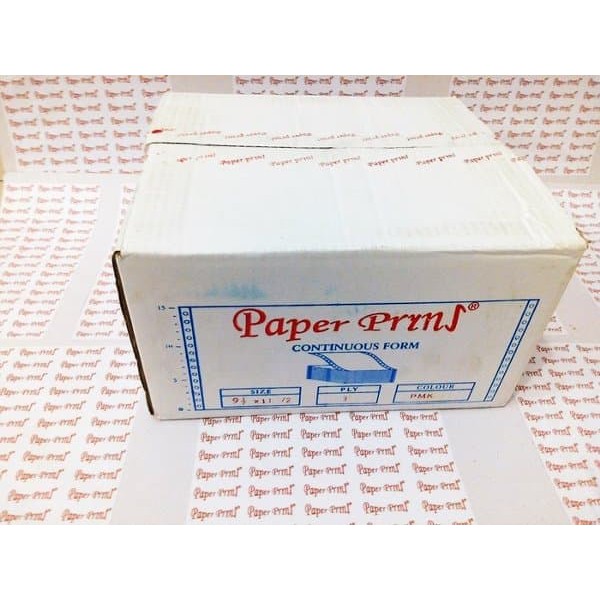 

Paper Print Continuous 9.5 x 11/2 2 Ply Kertas Continuous