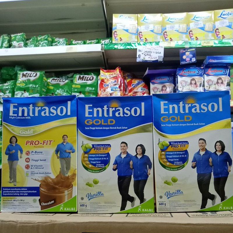 

Entrasol Gold 600gr Vanila / Coklat