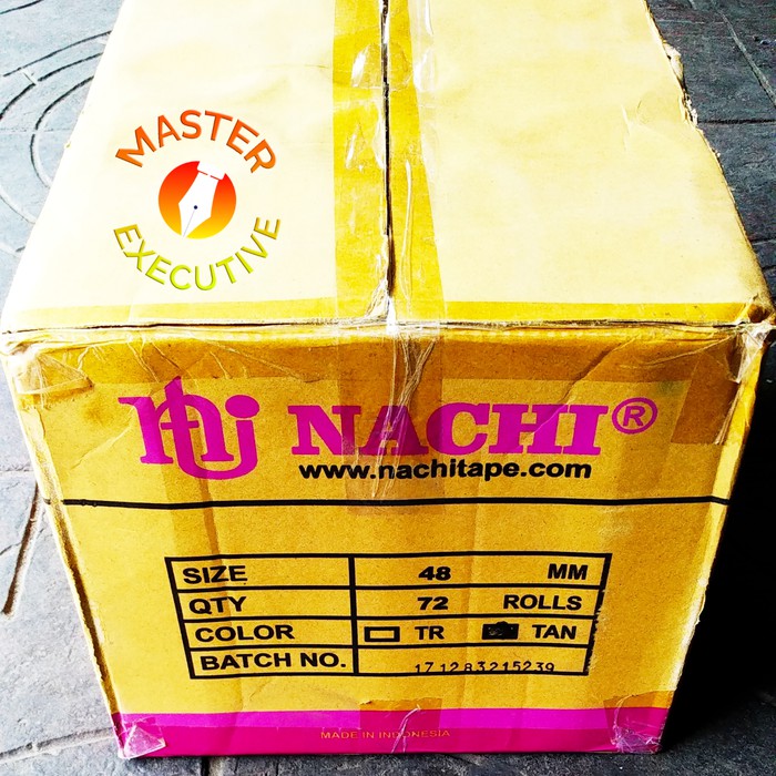 [Dus - 72 Roll] Nachi Lakban OPP Tape 48 mm