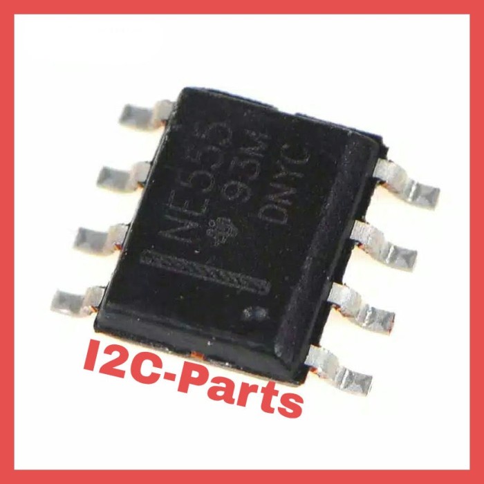 NE555DR 555 IC Precision Timer SOP8 SMD NE555