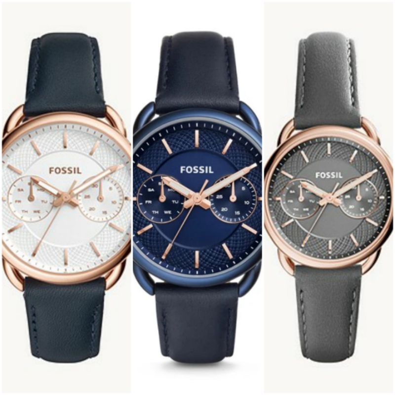 Jam tangan FS Tailor ES 4260 4092 3913 Ori bm, baterai, strap leather, include box dan paperbag.