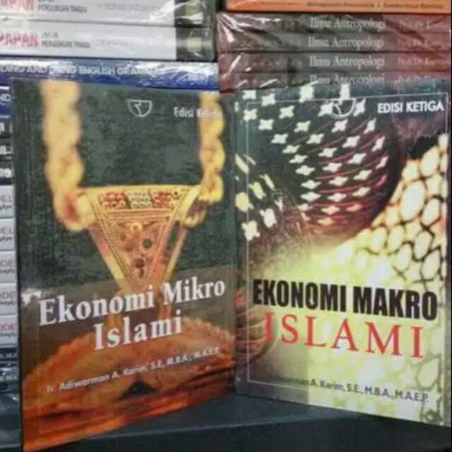 Paket 2 Buku Ekonomi Mikro Islam Dan Ekonomi Makro Islam Adiwarman Karim